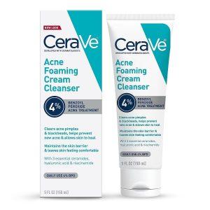 Cerave Acne Foaming Cream Cleanser 150ml Dreamskinhaven