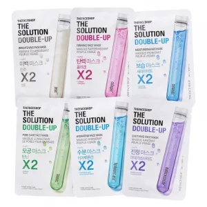 [THE FACE SHOP] The Solution Double Up Soothing Face Mask