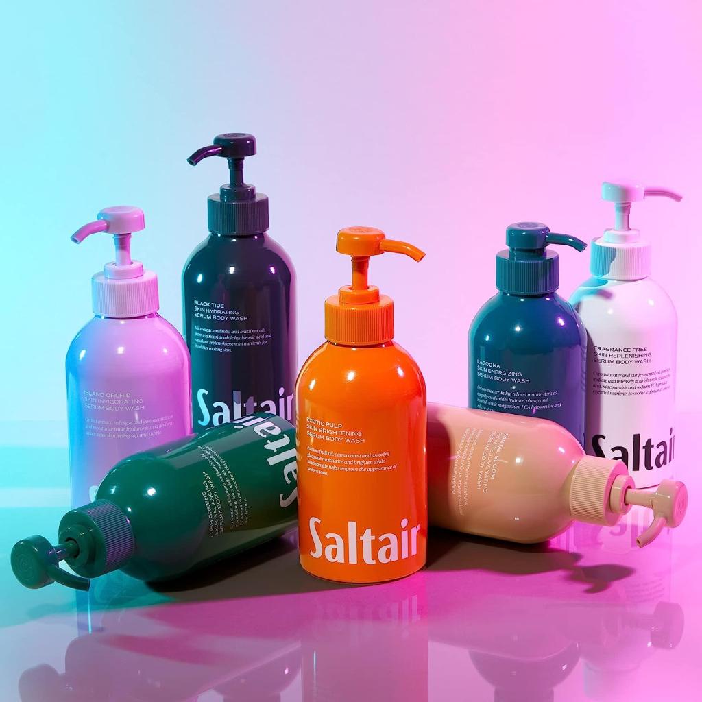 Saltair body washes Dreamskinhaven