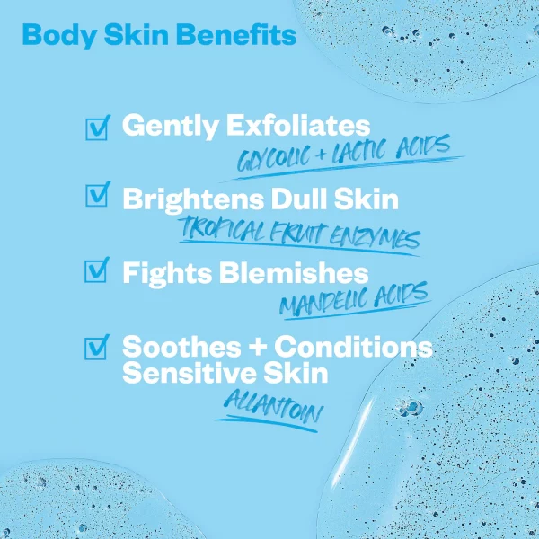 Good Body Skin AHA + Enzyme Exfoliating Body Wash Dreamskinhaven