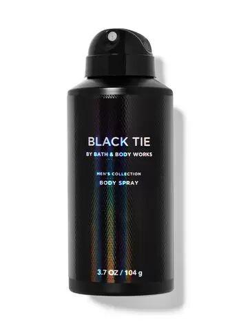 Bath & Body works Mens BLACK TIE Body Spray