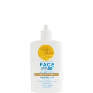 Bondi Sands SPF 50+ Fragrance Free Face Fluid 50ml dreamskinhaven