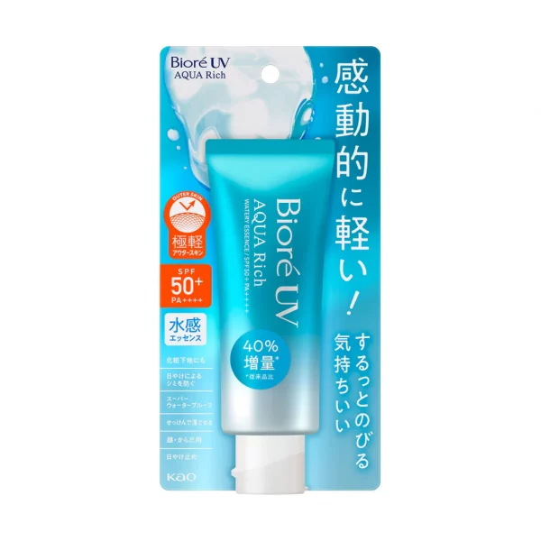 Kao - Biore UV Aqua Rich Watery Essence Sunscreen SPF 50+ PA++++70g (2023 Version) Dreamskinhaven