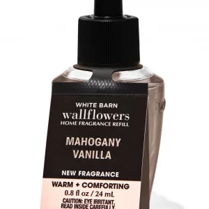 Mahogany Vanilla Wallflowers Fragrance Refill Dreamskinhaven
