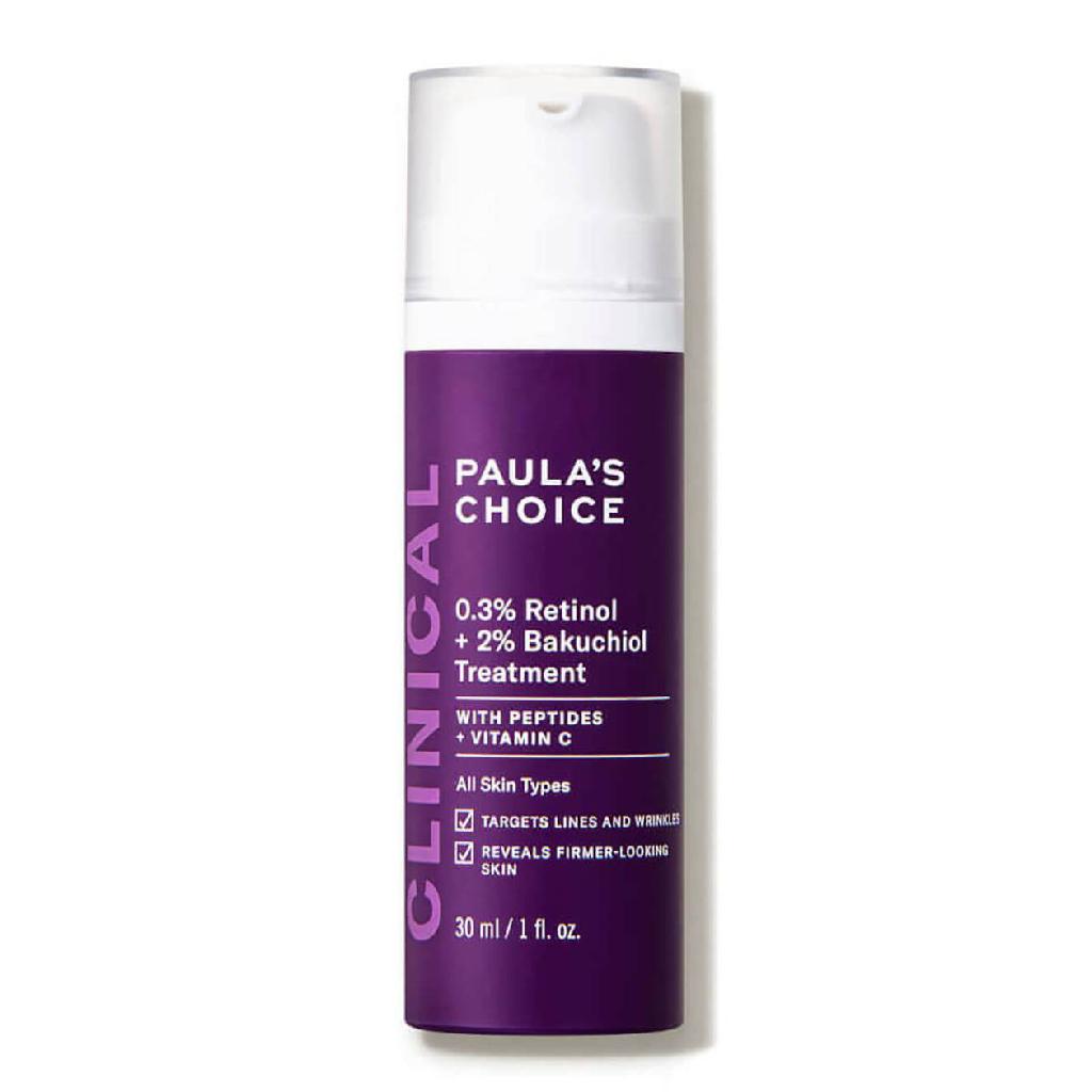 Paula’s Choice Clinical 0.3% Retinol + 2% Bakuchiol Treatment – 30ml Dreamskinhaven