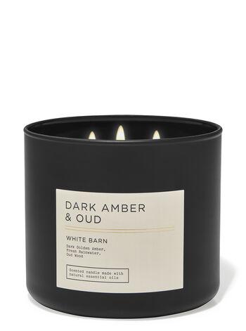 White Barn Dark Amber & Oud 3-Wick Candle Dreamskinhaven