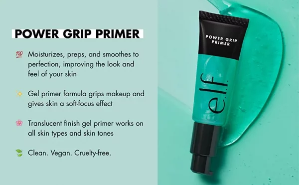 e.l.f. Power Grip Primer, Gel-Based & Hydrating Face Primer