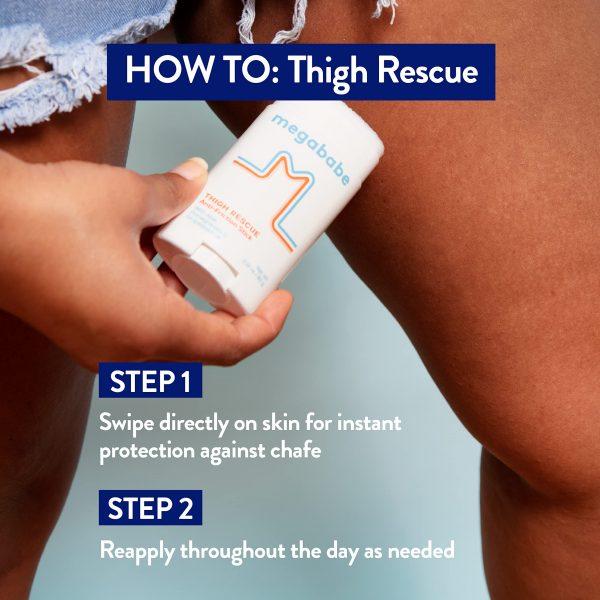 Megababe Thigh Rescue Anti-Friction Stick Dreamskinhaven