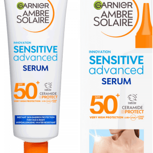 Garnier Ambre Solaire SPF 50+ Sensitive Advanced Face and Body Serum Dreamskinhaven