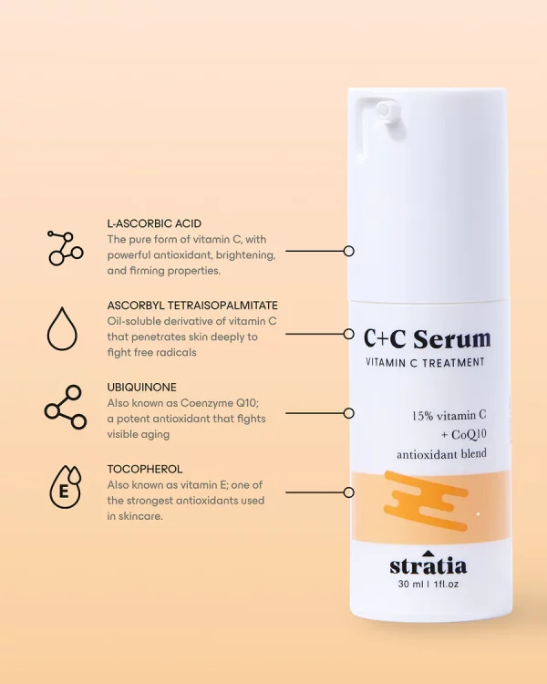 Stratia C+C Serum vitamin c treatment Dreamskinhaven