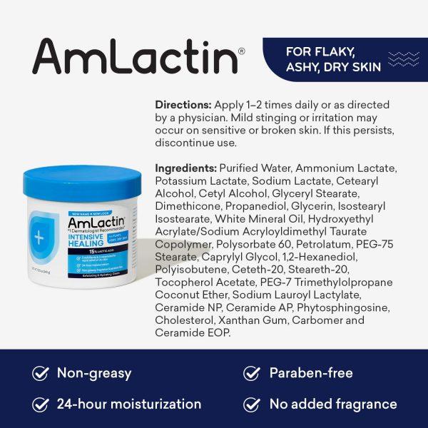 AmLactin Intensive Healing Restoring Body Cream Dreamskinhaven