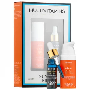 Sunday Riley Multivitamins 15% Vitamin C + Retinol Mini Set Dreamskinhaven