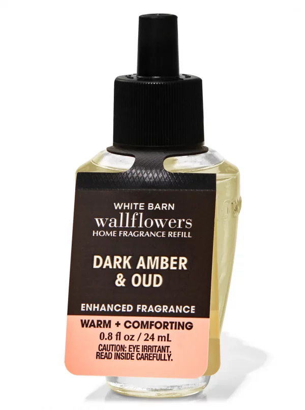 Bath & Body Works Dark Amber & Oud Wallflowers Fragrance Refill Dreamskinhaven