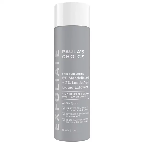 Paula's Choice Skin Perfecting 6% Mandelic Acid + 2% Lactic Acid Liquid Exfoliant Dreamskinhaven