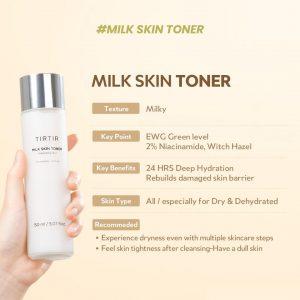 TIRTIR Milk Skin Toner Dreamskinhaven