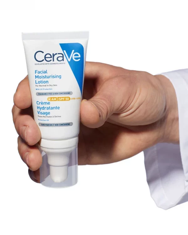 Cerave AM Facial Moisturising Lotion SPF50 Dreamskinhaven