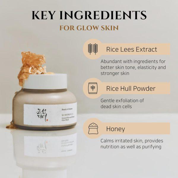 Beauty of Joseon Ground Rice and Honey Glow Mask Dreamskinhaven