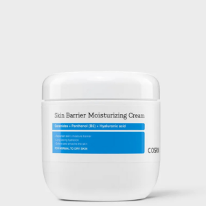 COSRX Skin Barrier Moisturizing Cream jar isolated on white background