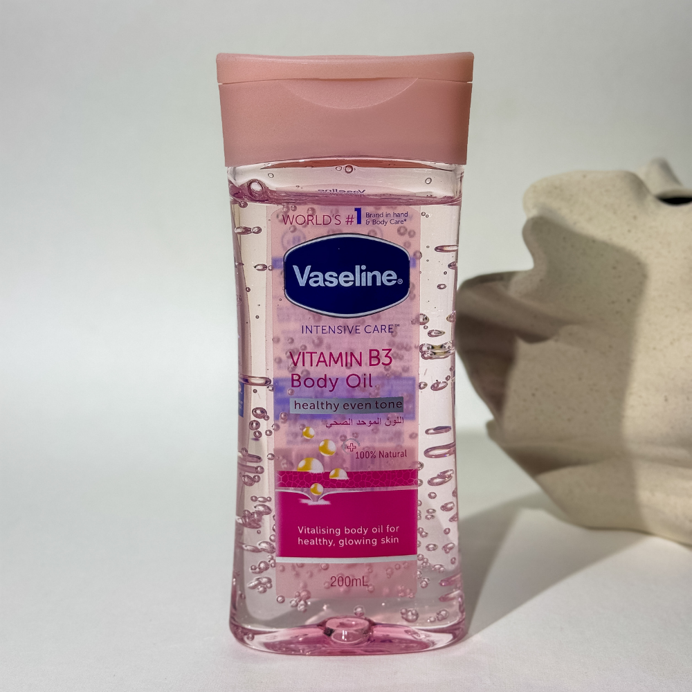Vaseline Intensive Care Vitamin B3 Body Oil for healthy even tone 200 ml